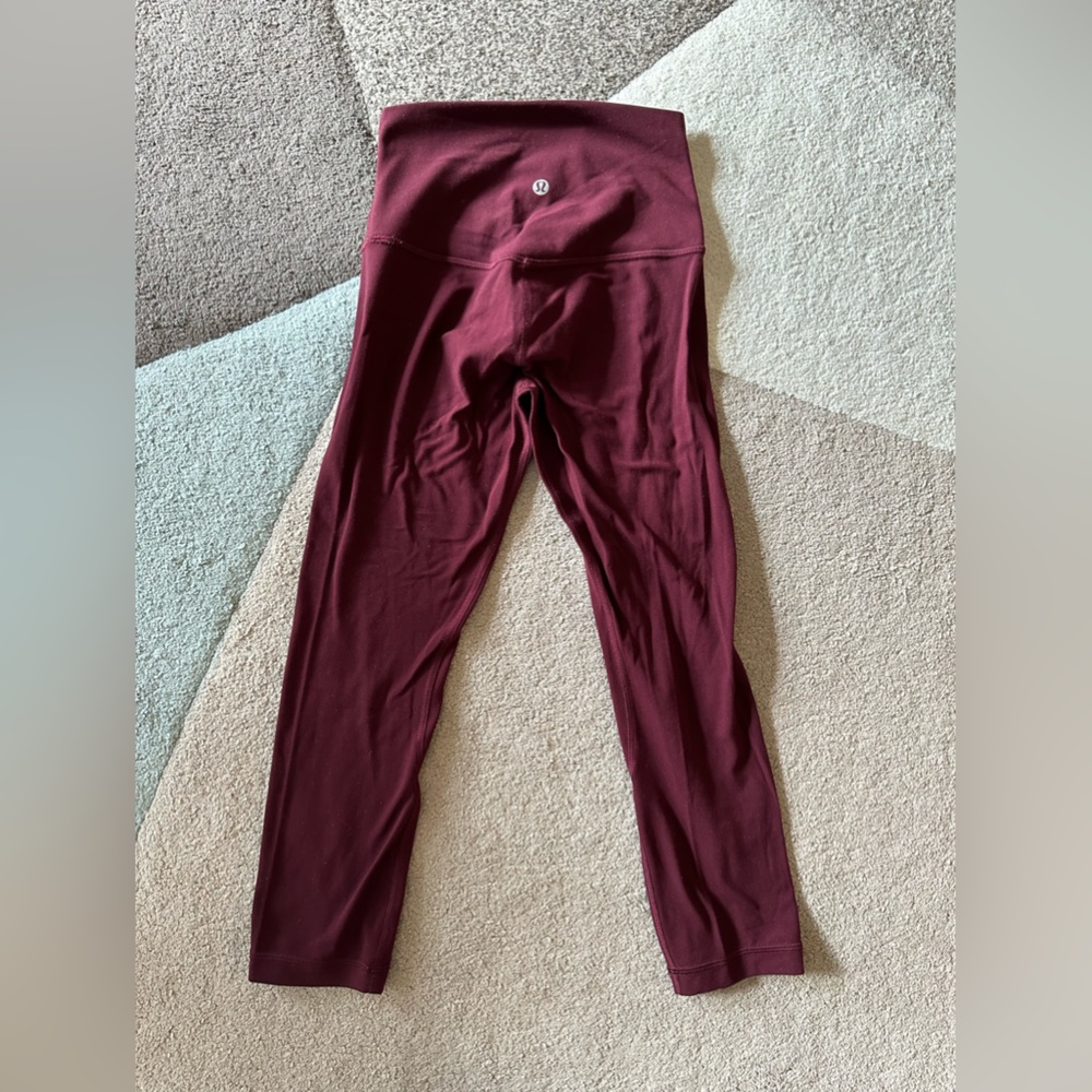 Lululemon Wunder Under Legging high waist crop size 2